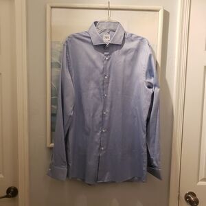 Zara Men's Sky Blue Dress Shirt
